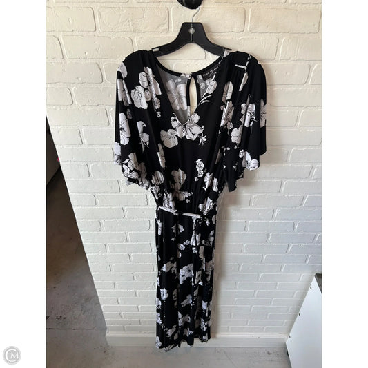 Jumpsuit By Lane Bryant In Black & White, Size: 1x