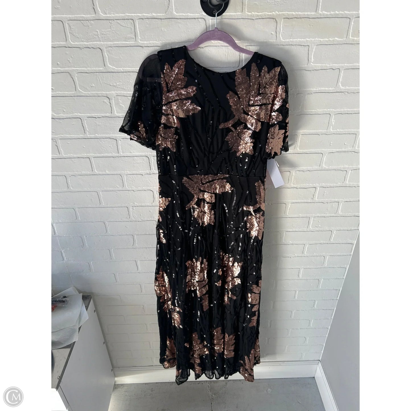 Dress Party Long By Baltic Born In Black & Gold, Size: Xl