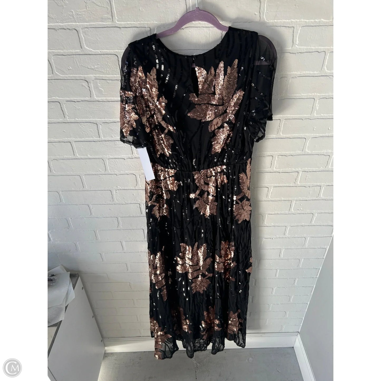 Dress Party Long By Baltic Born In Black & Gold, Size: Xl