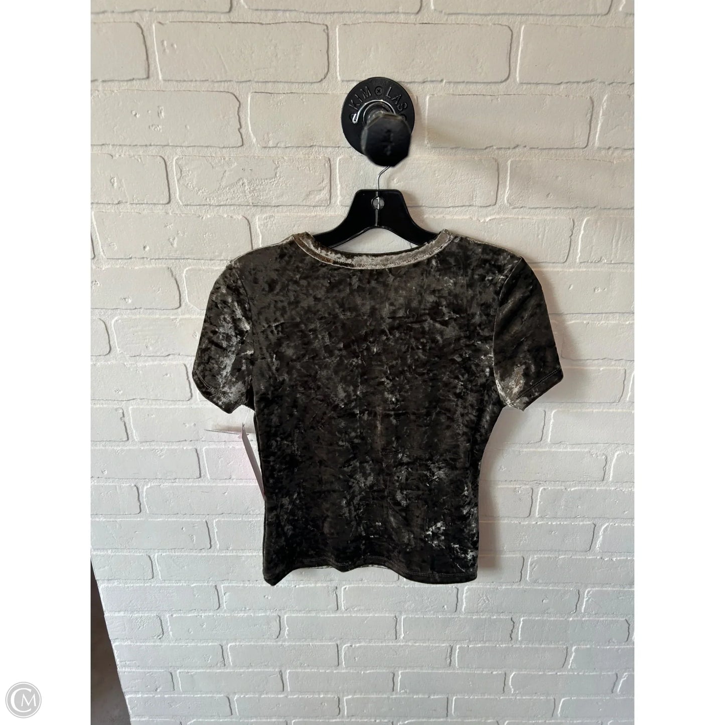 Top Short Sleeve By Free People In Green, Size: M