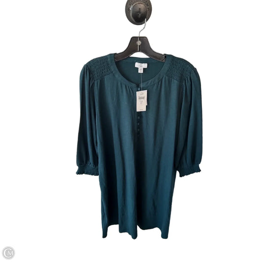Dress Casual Short By J. Jill In Green, Size: Lp
