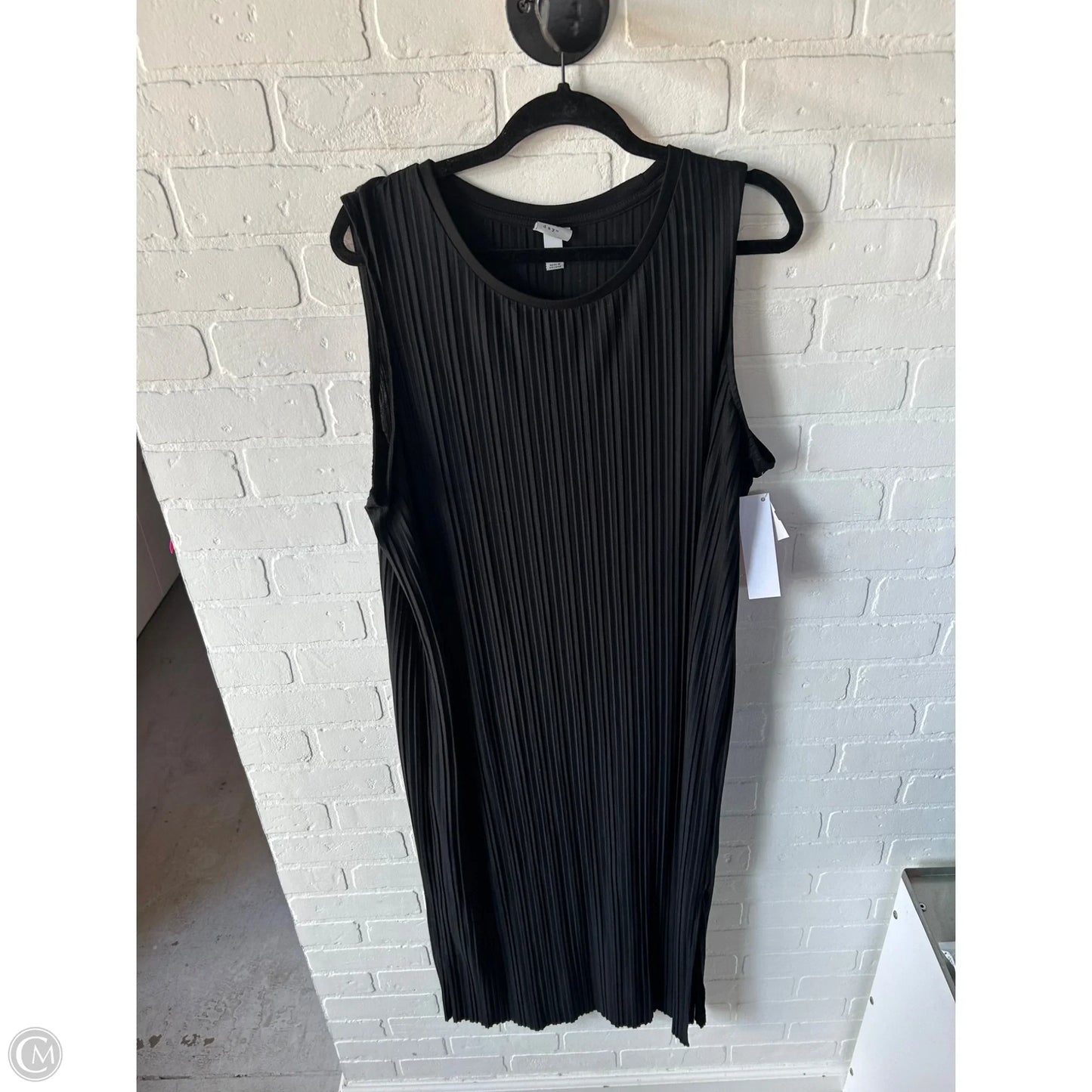 Dress Casual Maxi By A New Day In Black, Size: Xxl