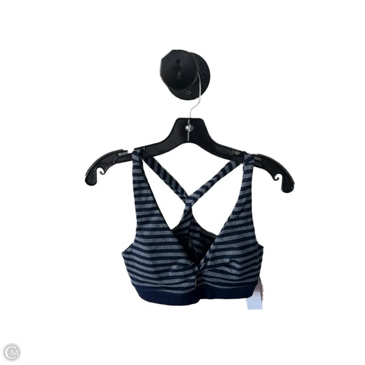 Athletic Bra By Splendid In Black & Grey, Size: M