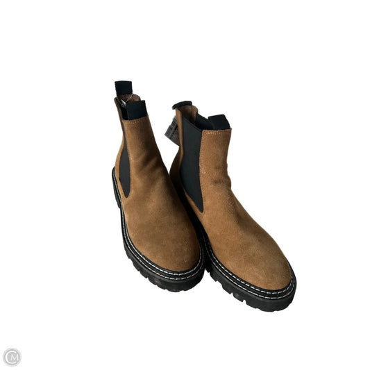 Boots Ankle Heels By Dolce Vita In Black & Cream, Size: 7.5