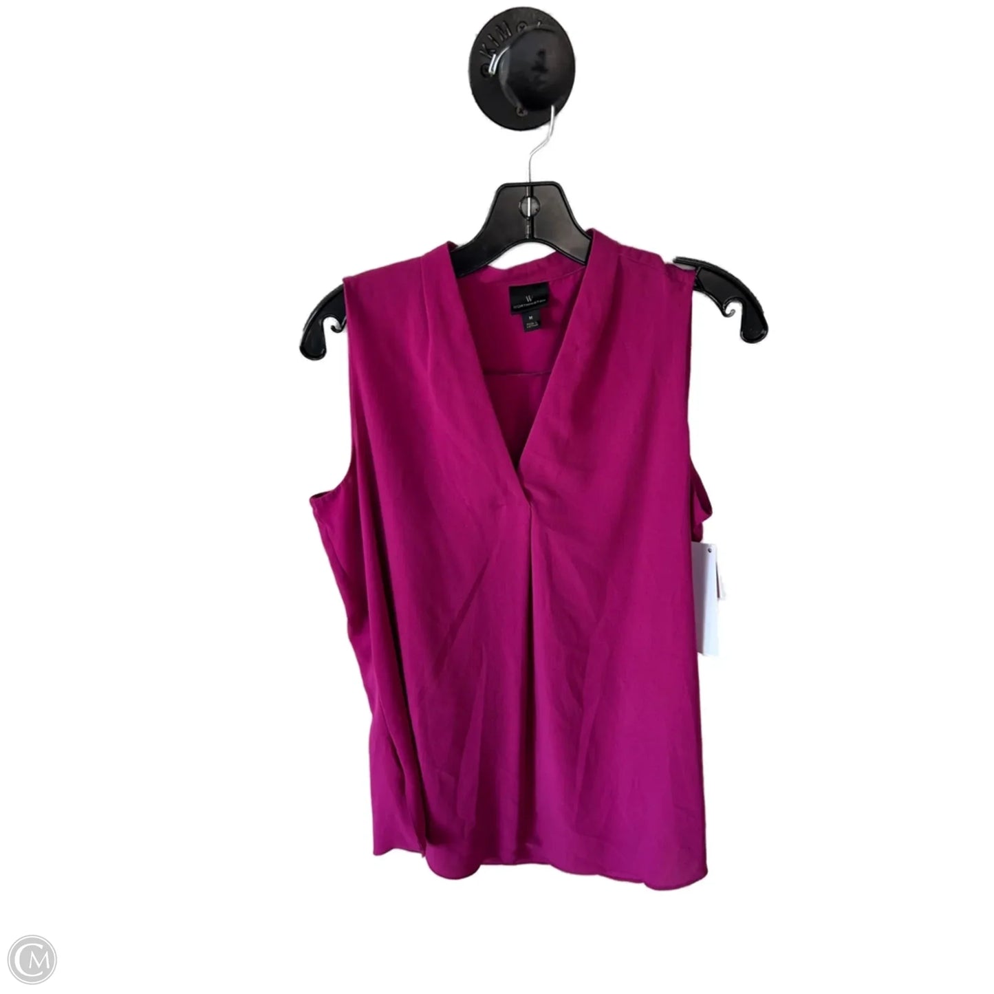 Top Sleeveless By Worthington In Pink, Size: M