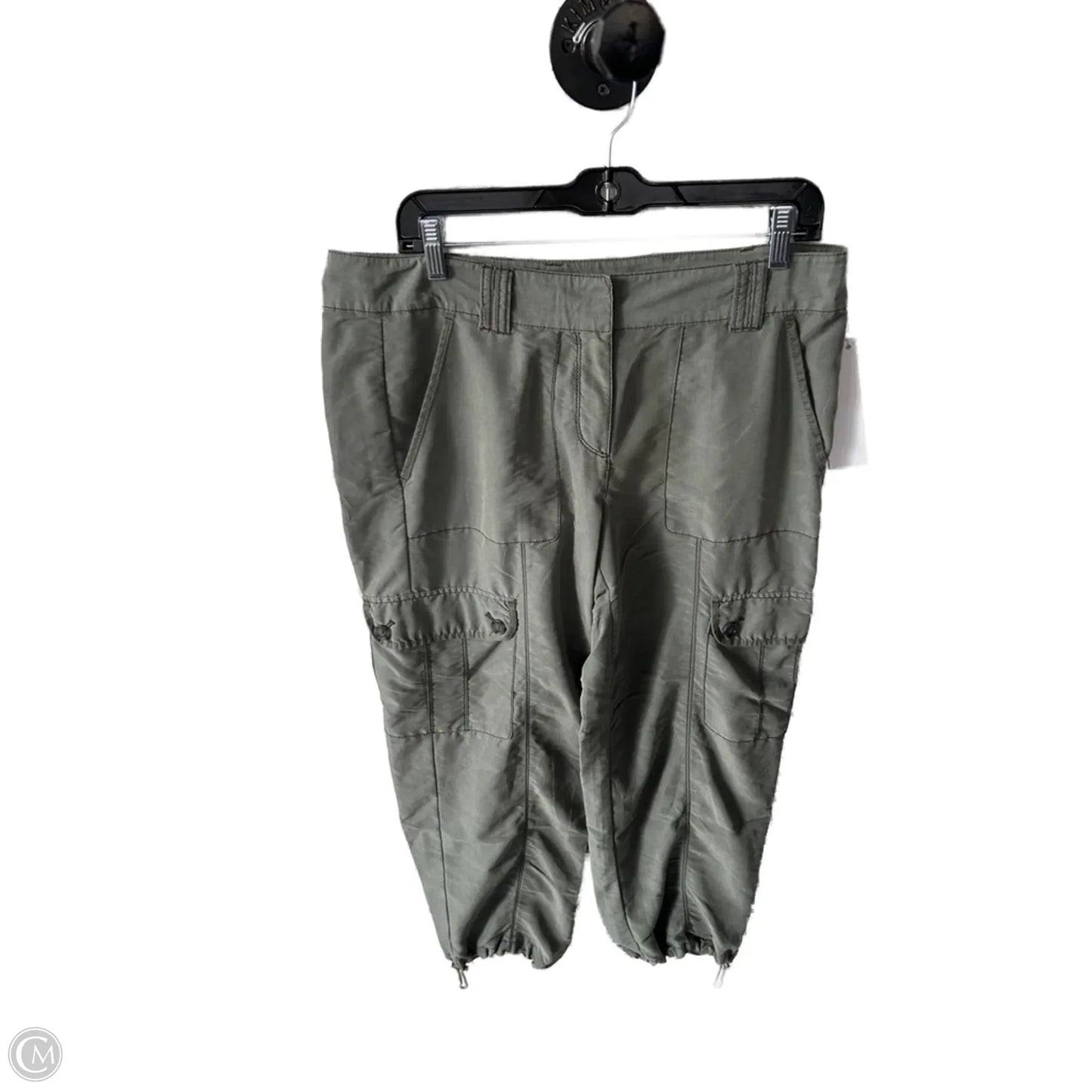 Pants Cropped By Ann Taylor In Green, Size: 8