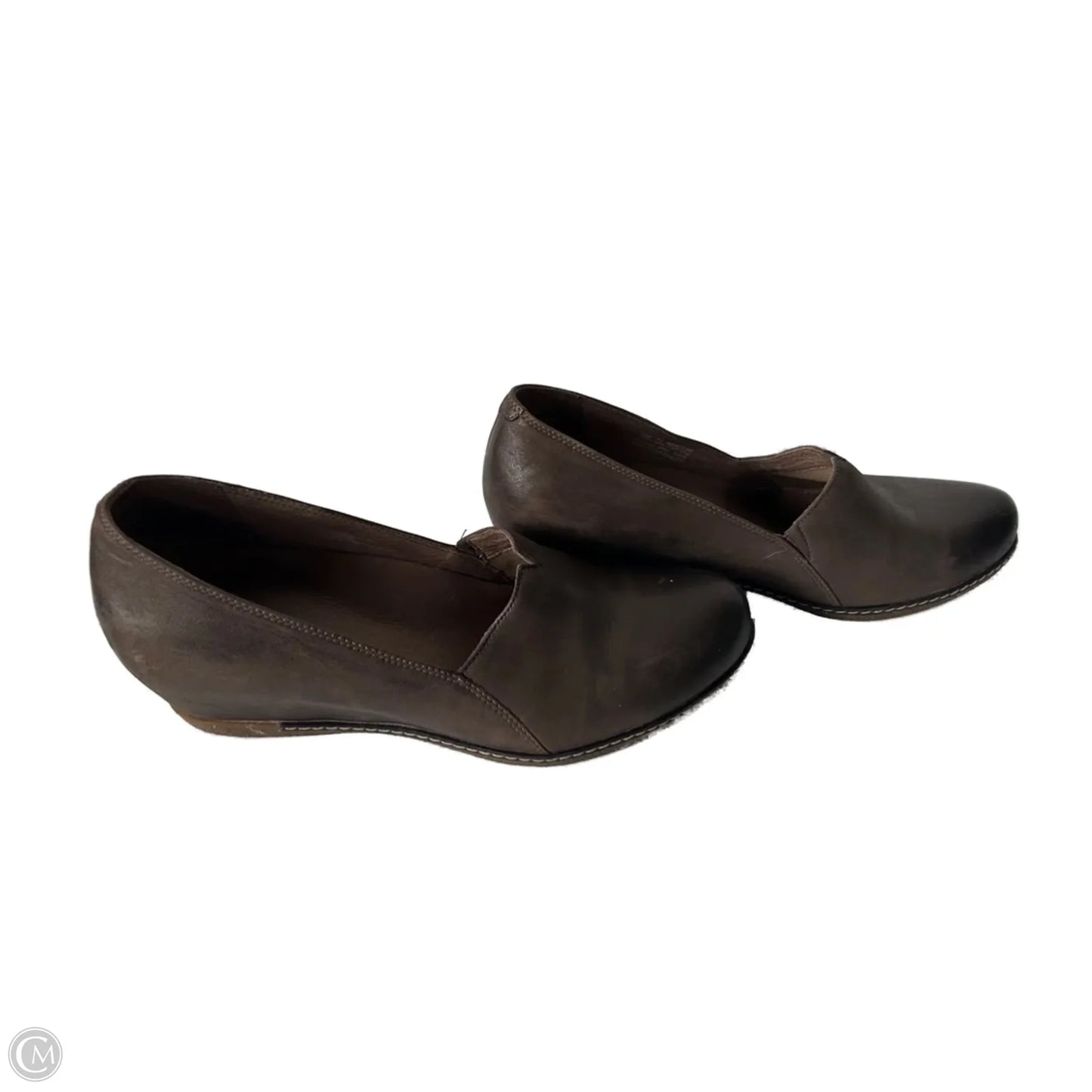 Shoes Heels Wedge By Dansko In Brown, Size: 10.5
