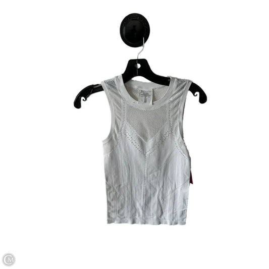 Athletic Tank Top By Athleta In White, Size: Xs