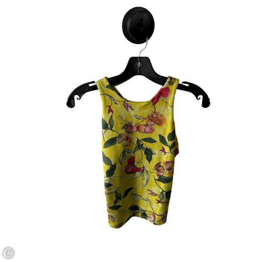 Athletic Tank Top By Athleta In Yellow, Size: S