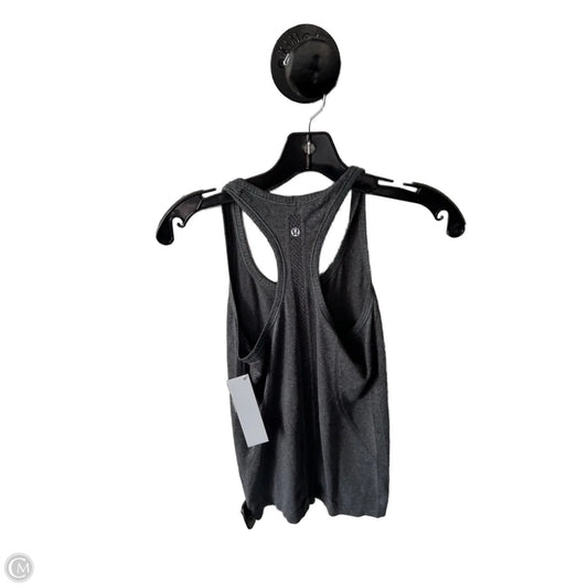 Athletic Tank Top By Lululemon In Grey, Size: S