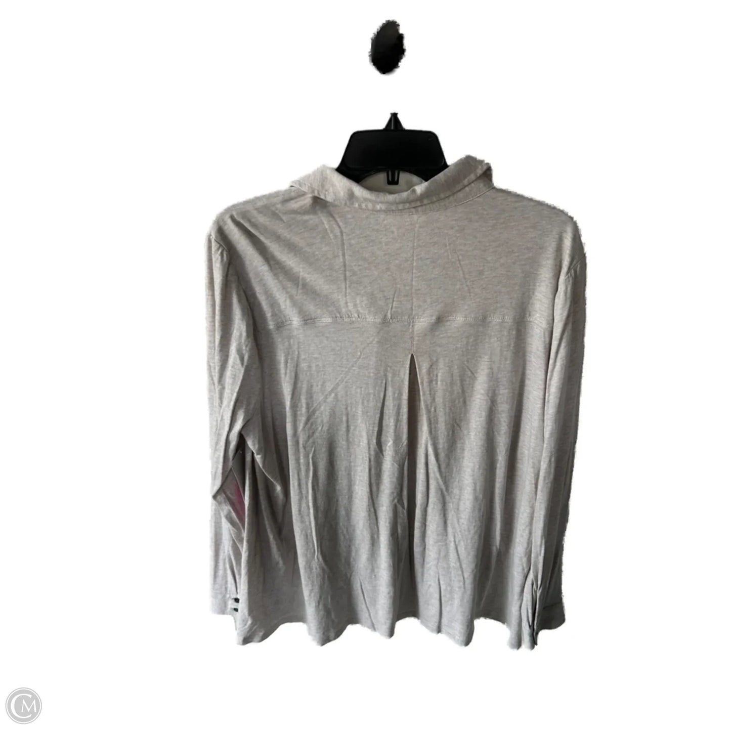 Top Long Sleeve By J. Jill In Taupe, Size: Xl