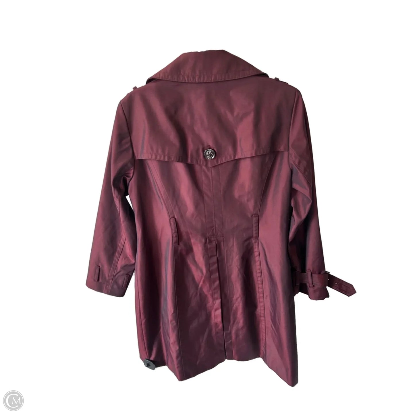 Coat Trench Coat By London Fog In Mauve, Size: S