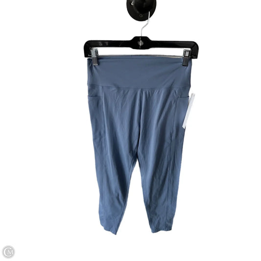 Athletic Leggings By Danskin In Blue, Size: 12