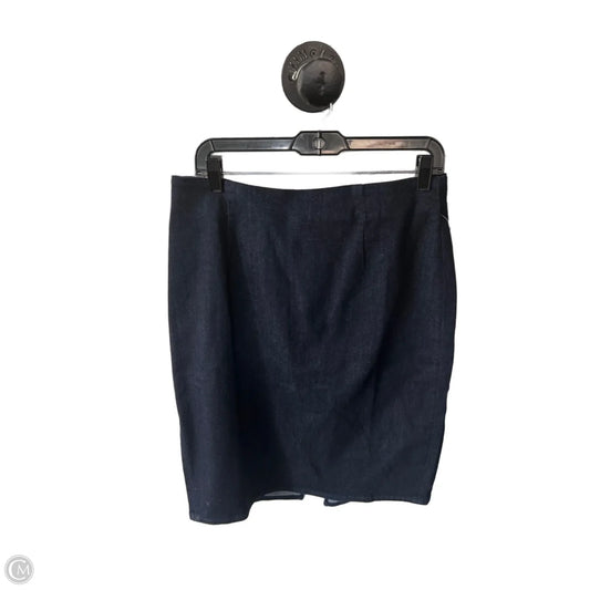 Skirt Mini & Short By J. Crew In Blue Denim, Size: 10