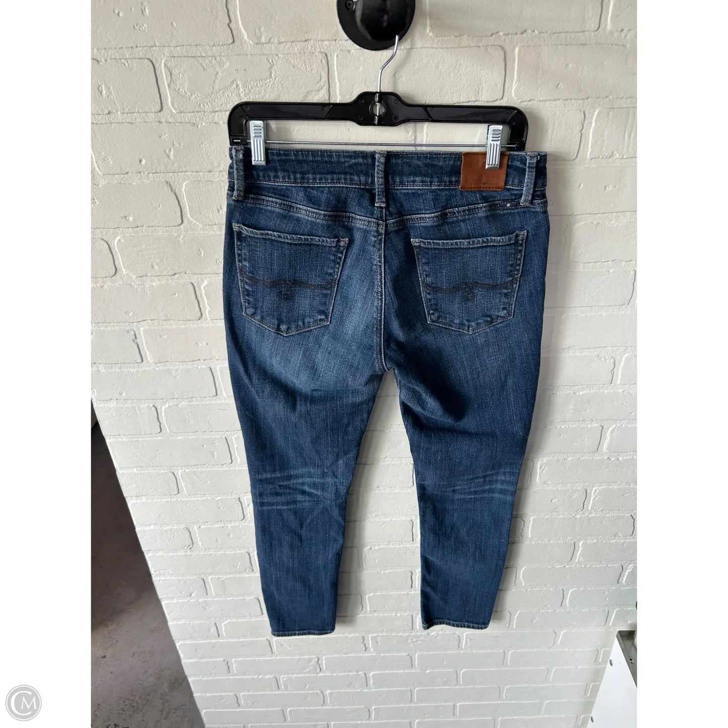 Jeans Skinny By Lucky Brand In Blue Denim, Size: 4