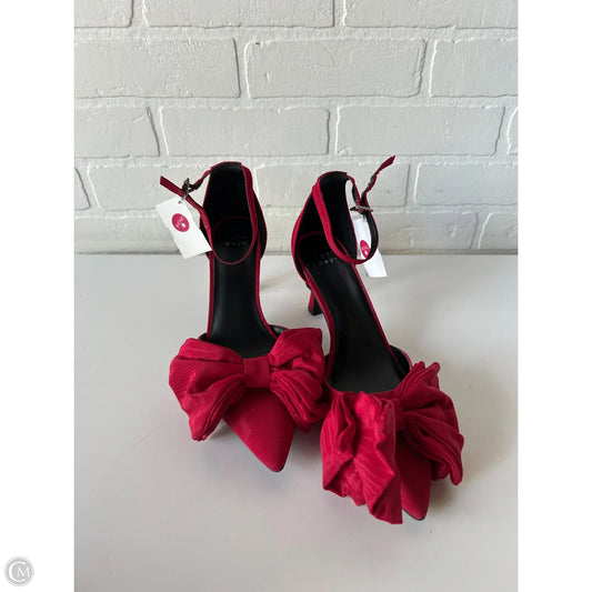 Shoes Heels Stiletto By A New Day In Red, Size: 8.5