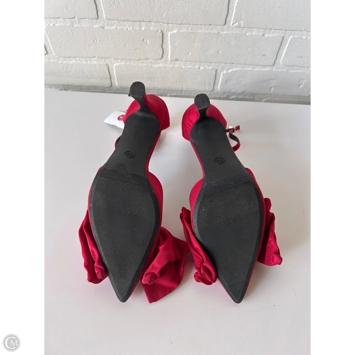 Shoes Heels Stiletto By A New Day In Red, Size: 8.5