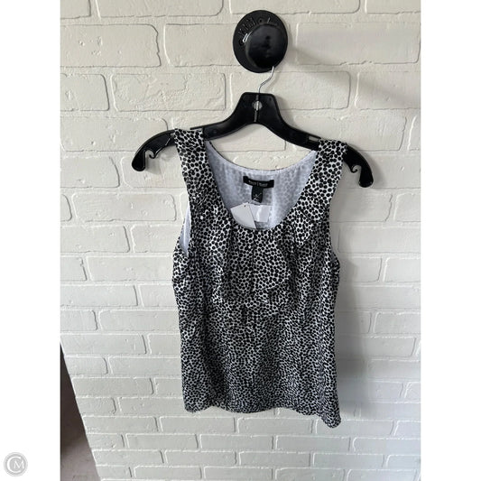 Top Sleeveless By White House Black Market In Black & White, Size: S