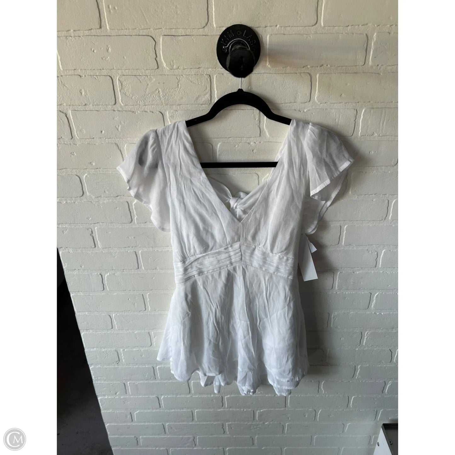 Romper By Trixxi In White, Size: M