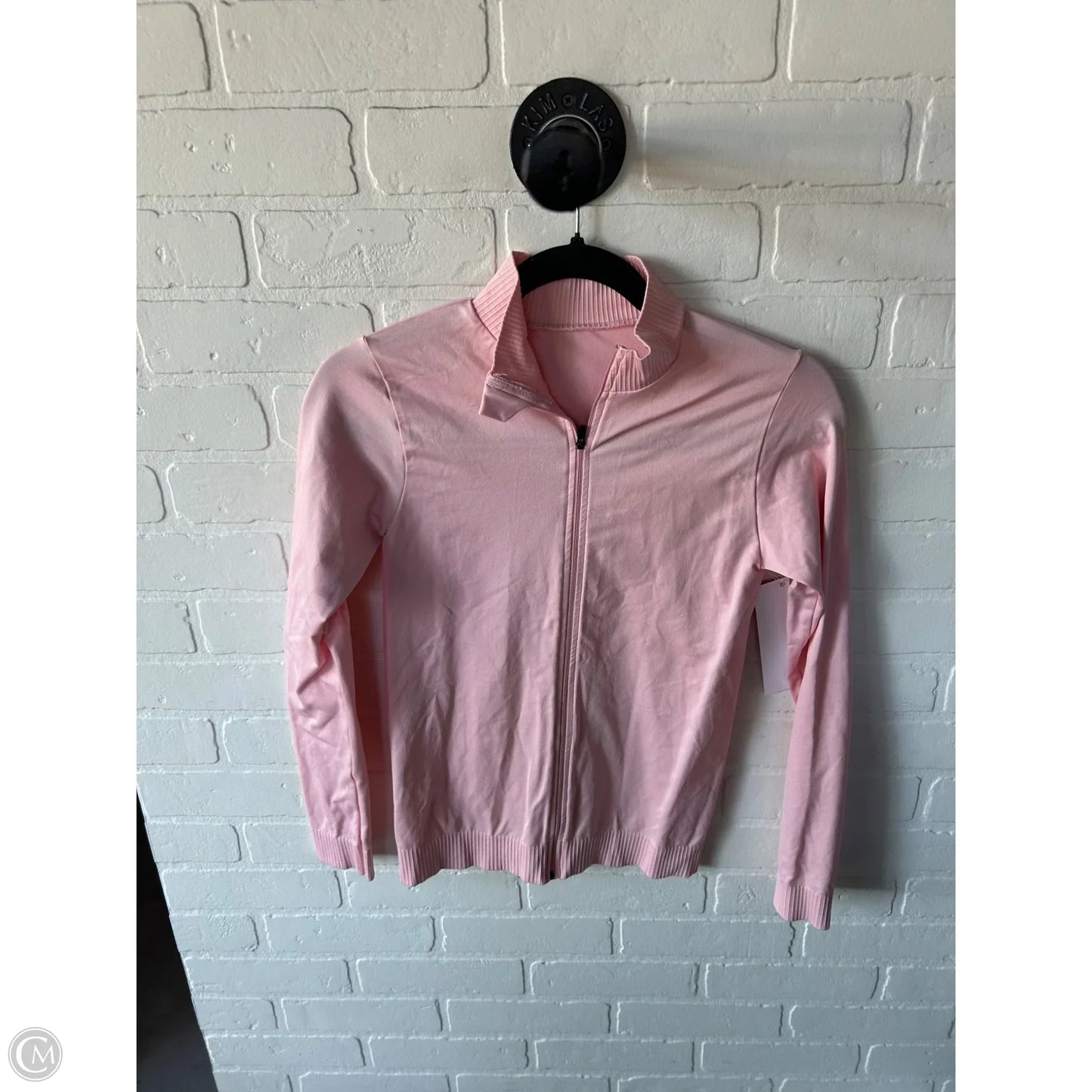 Athletic Jacket By Asos In Pink, Size: S