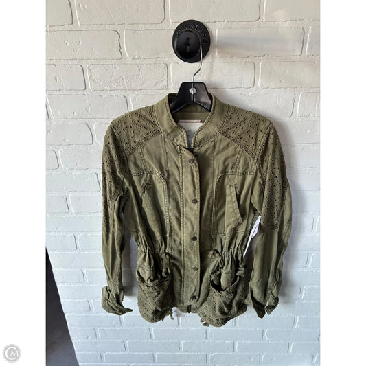Jacket Utility By Anthropologie In Green, Size: S