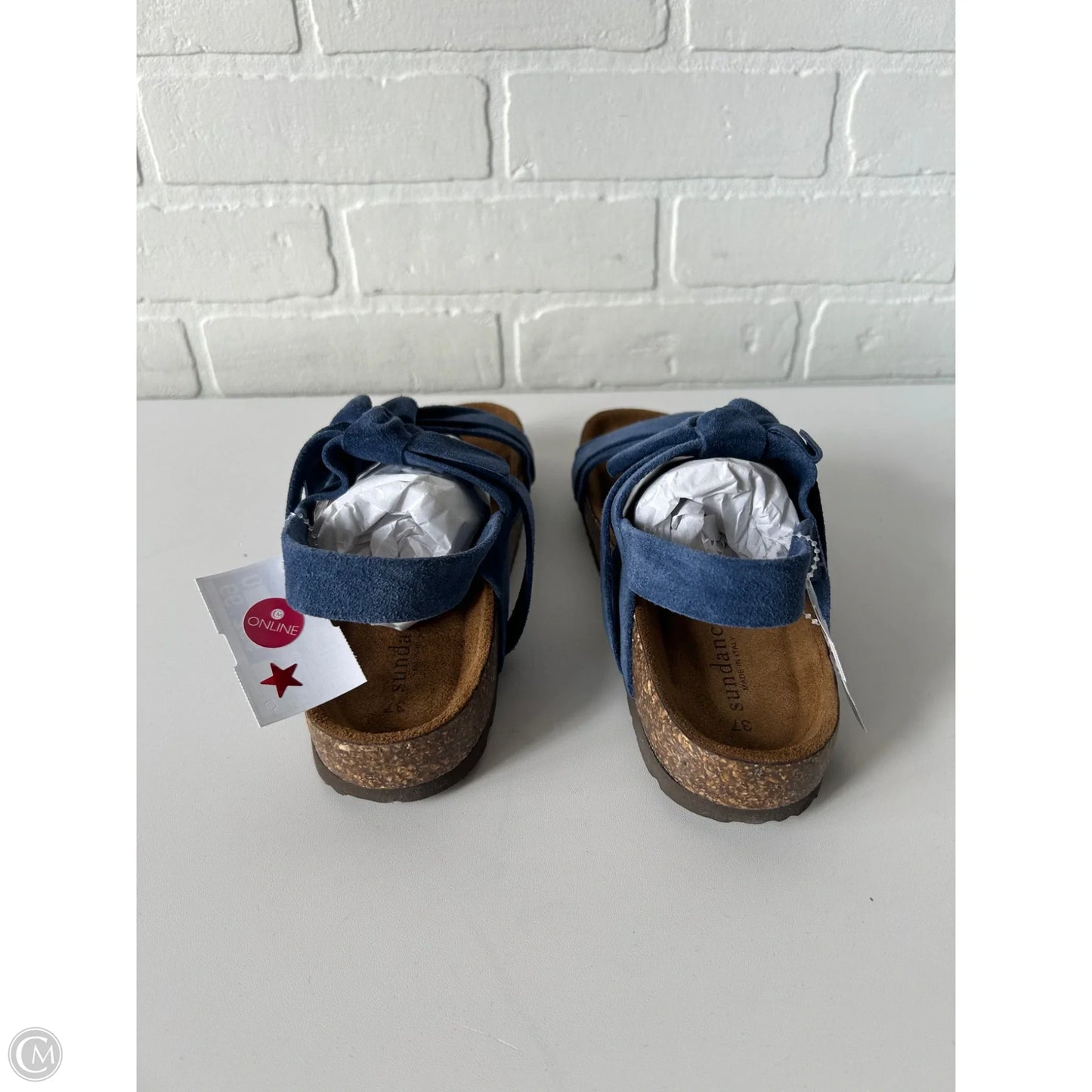 Sandals Flats By Sundance In Blue, Size: 6.5