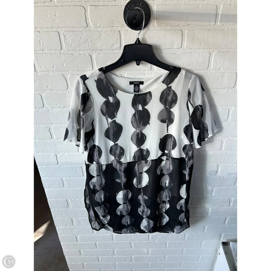 Dress Work By Alfani In Black & White, Size: S