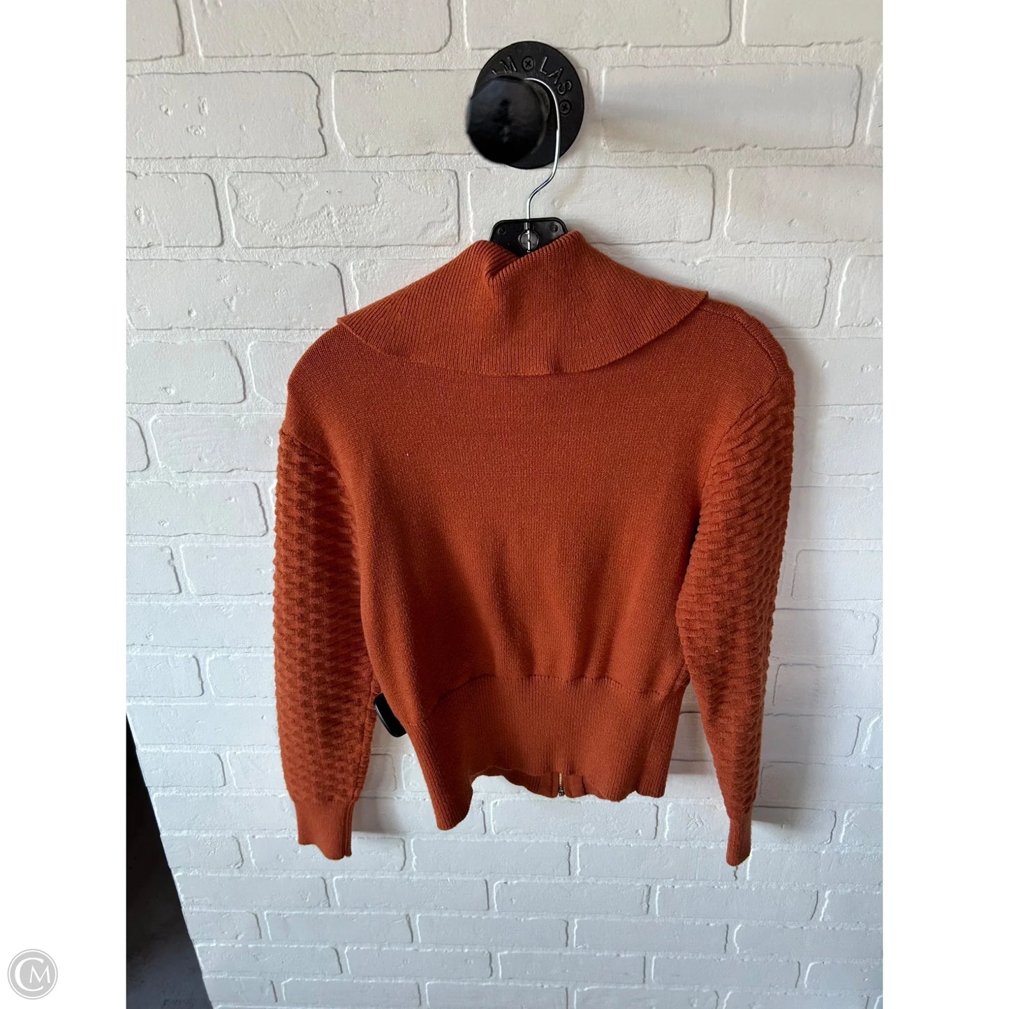 Sweater Cardigan By Marc New York In Orange, Size: Xs