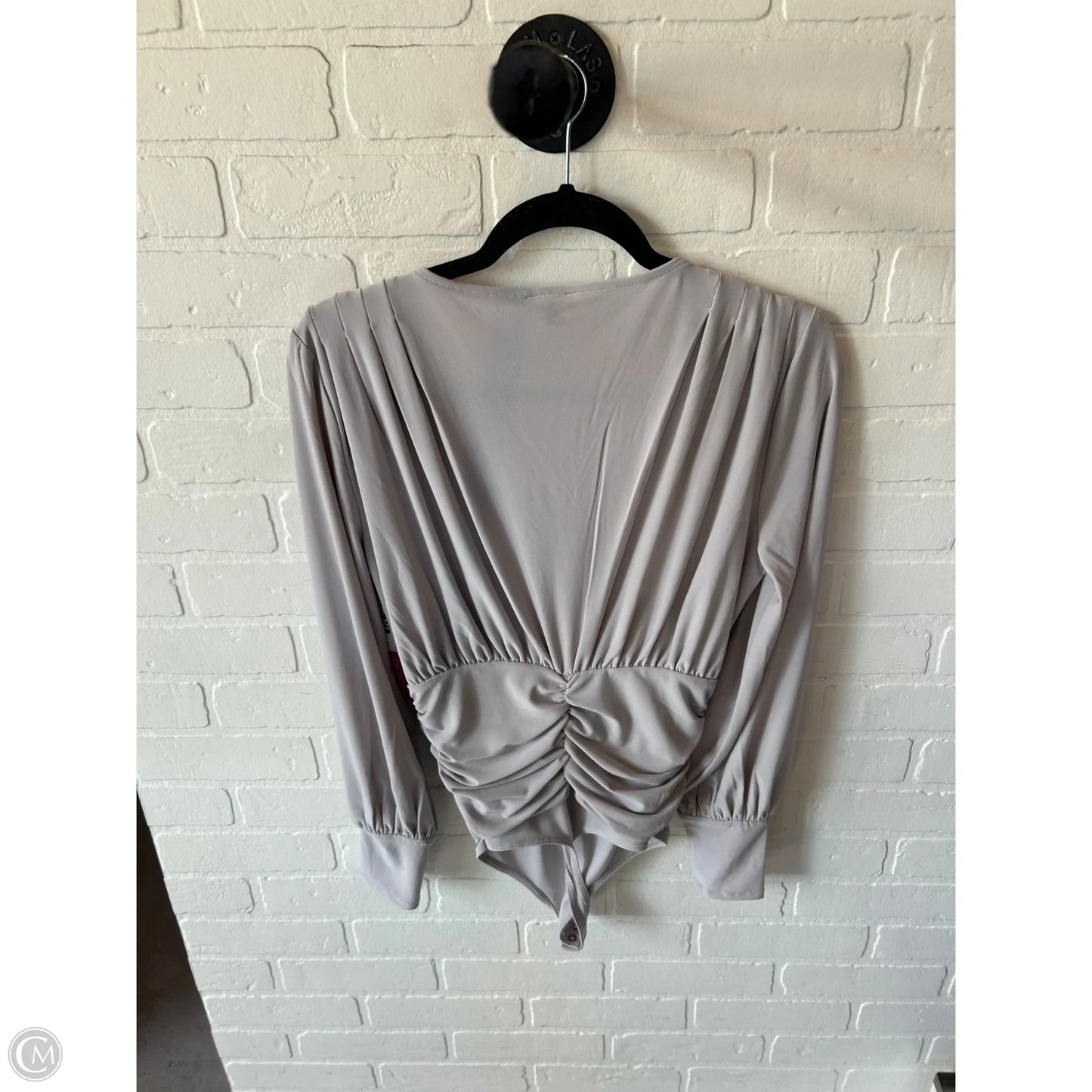Bodysuit By Express In Grey, Size: S