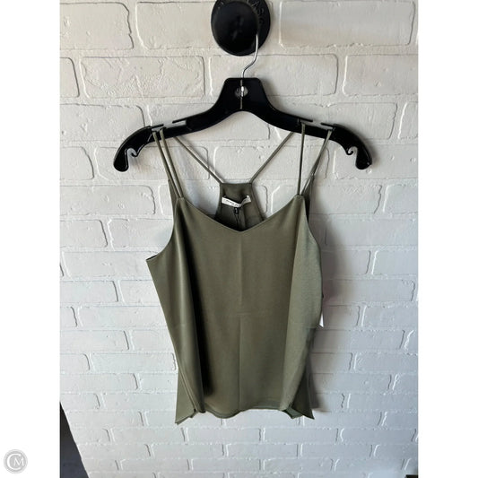 Top Sleeveless By Halston Heritage In Green, Size: S