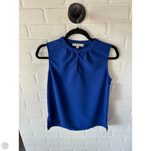 Top Sleeveless By Cmc In Blue, Size: Xs