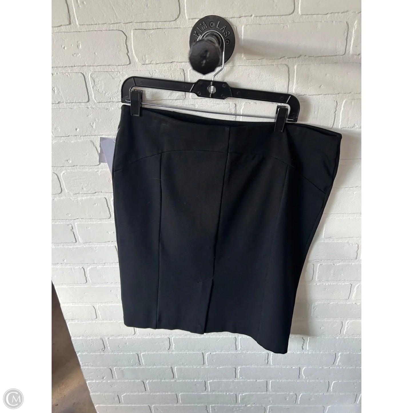 Skirt Midi By Ann Taylor In Black, Size: 14