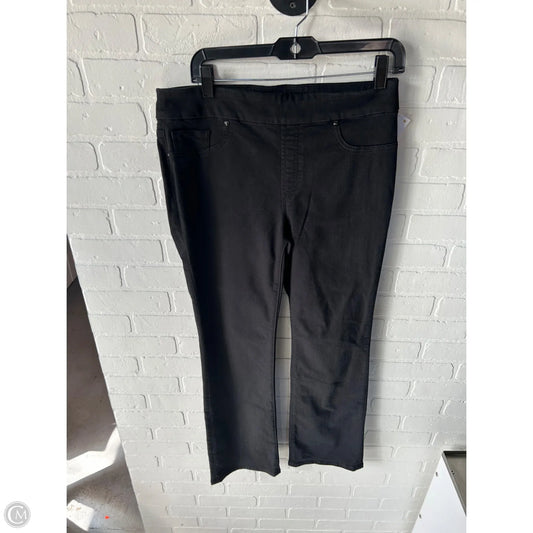 Jeans Jeggings By Chicos In Black Denim, Size: 6