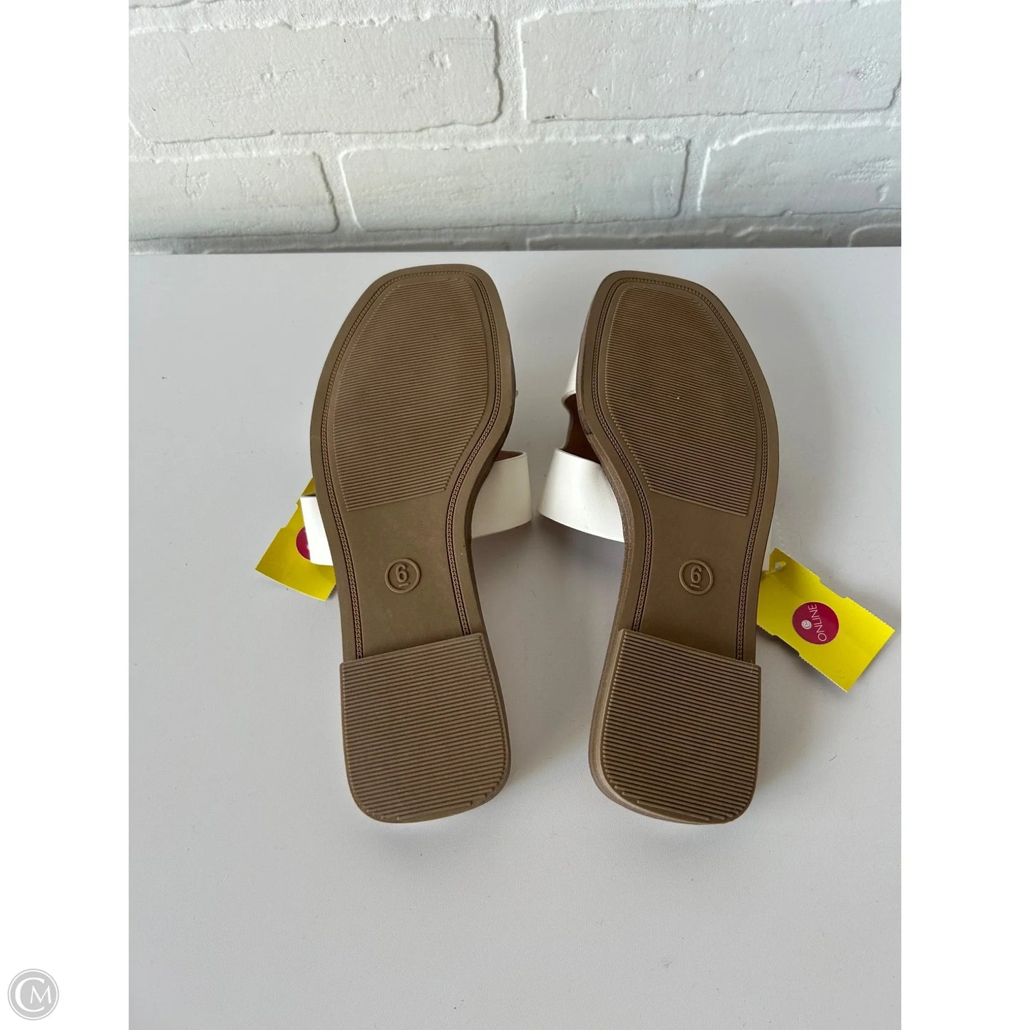 Sandals Flats By A New Day In White, Size: 6