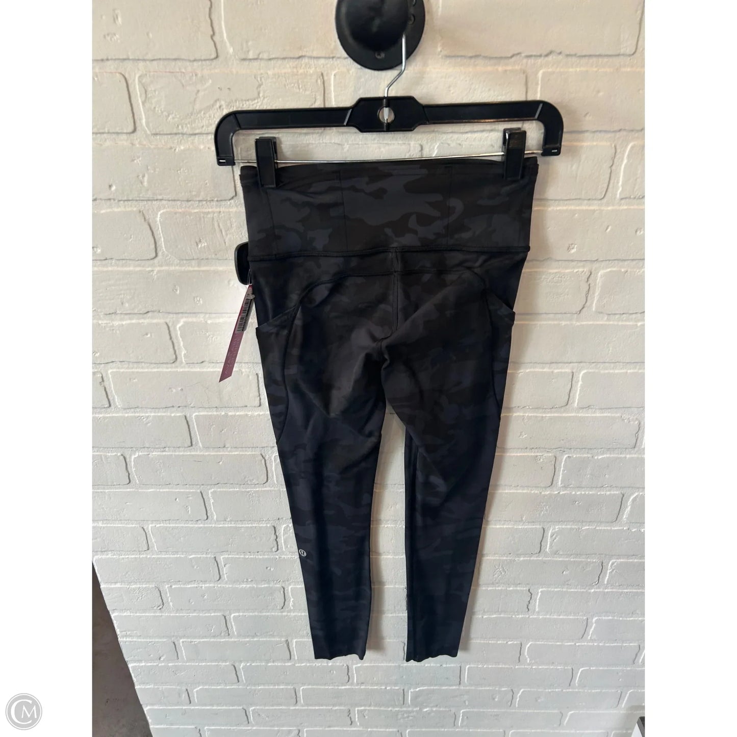 Athletic Leggings By Lululemon In Camouflage Print, Size: 4