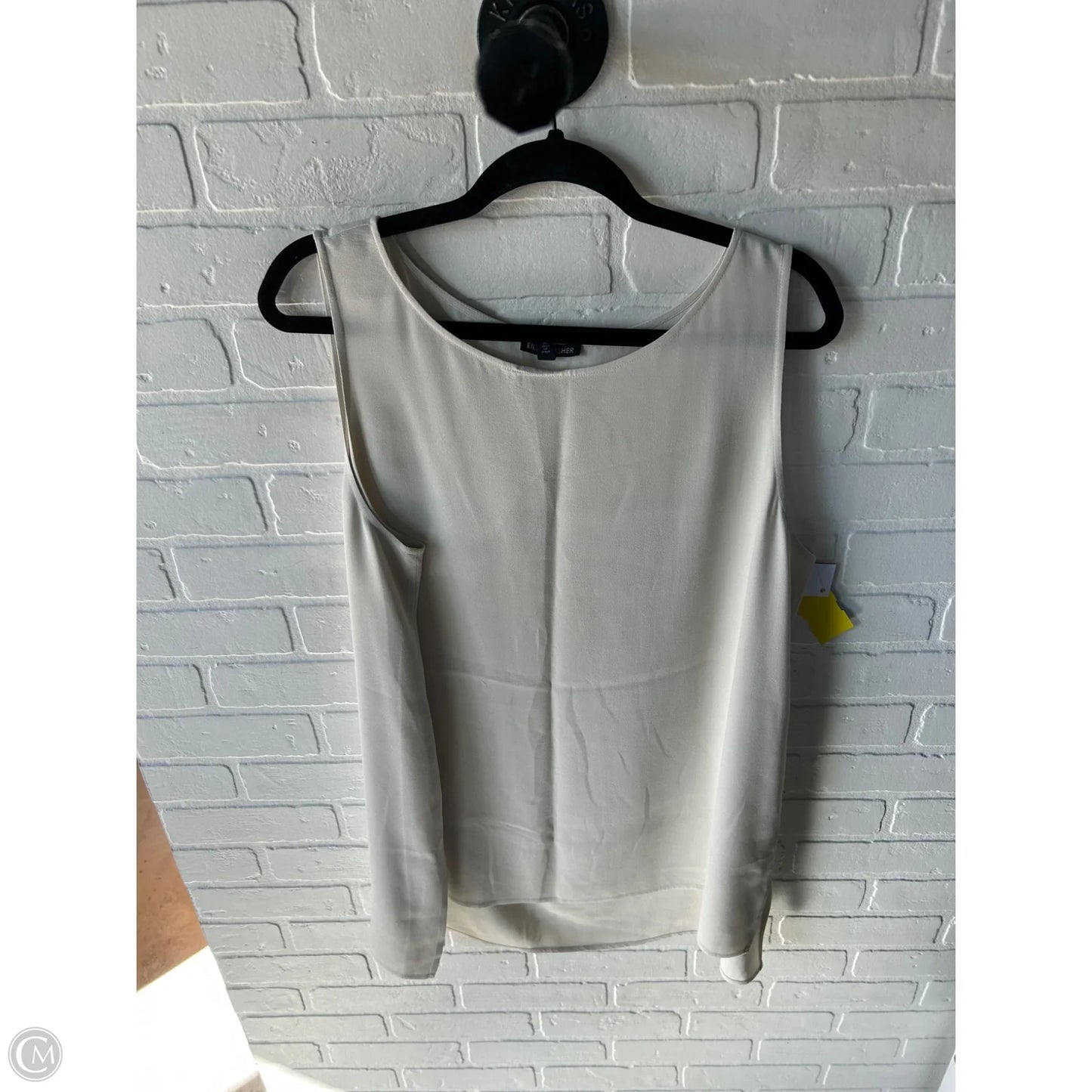 Tunic Sleeveless By Eileen Fisher In Cream, Size: Xl