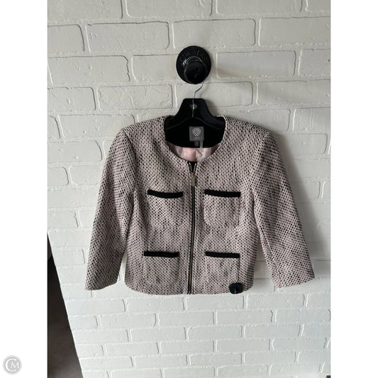 Blazer By Vince Camuto In Black & Pink, Size: Xs