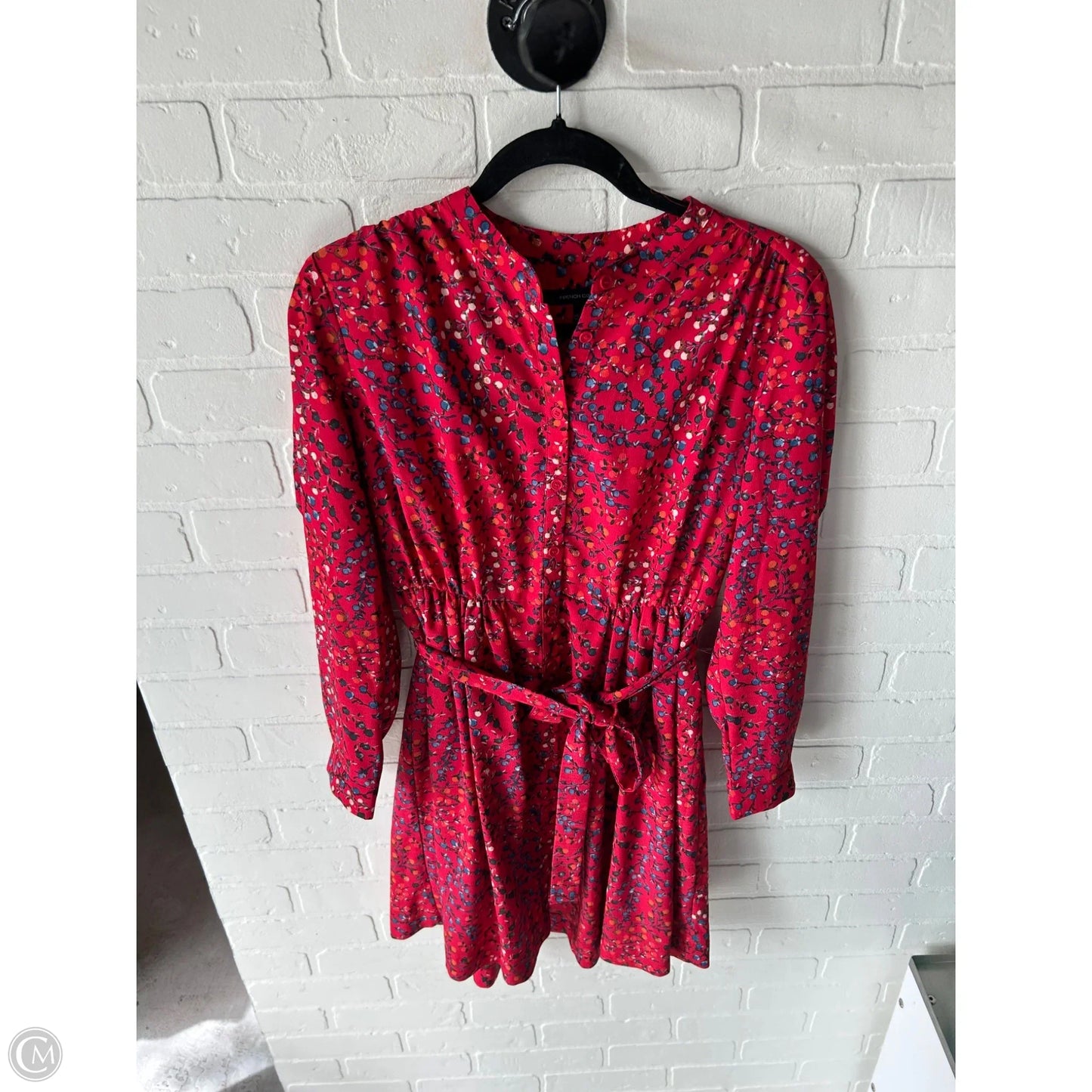 Dress Work By French Connection In Red, Size: S