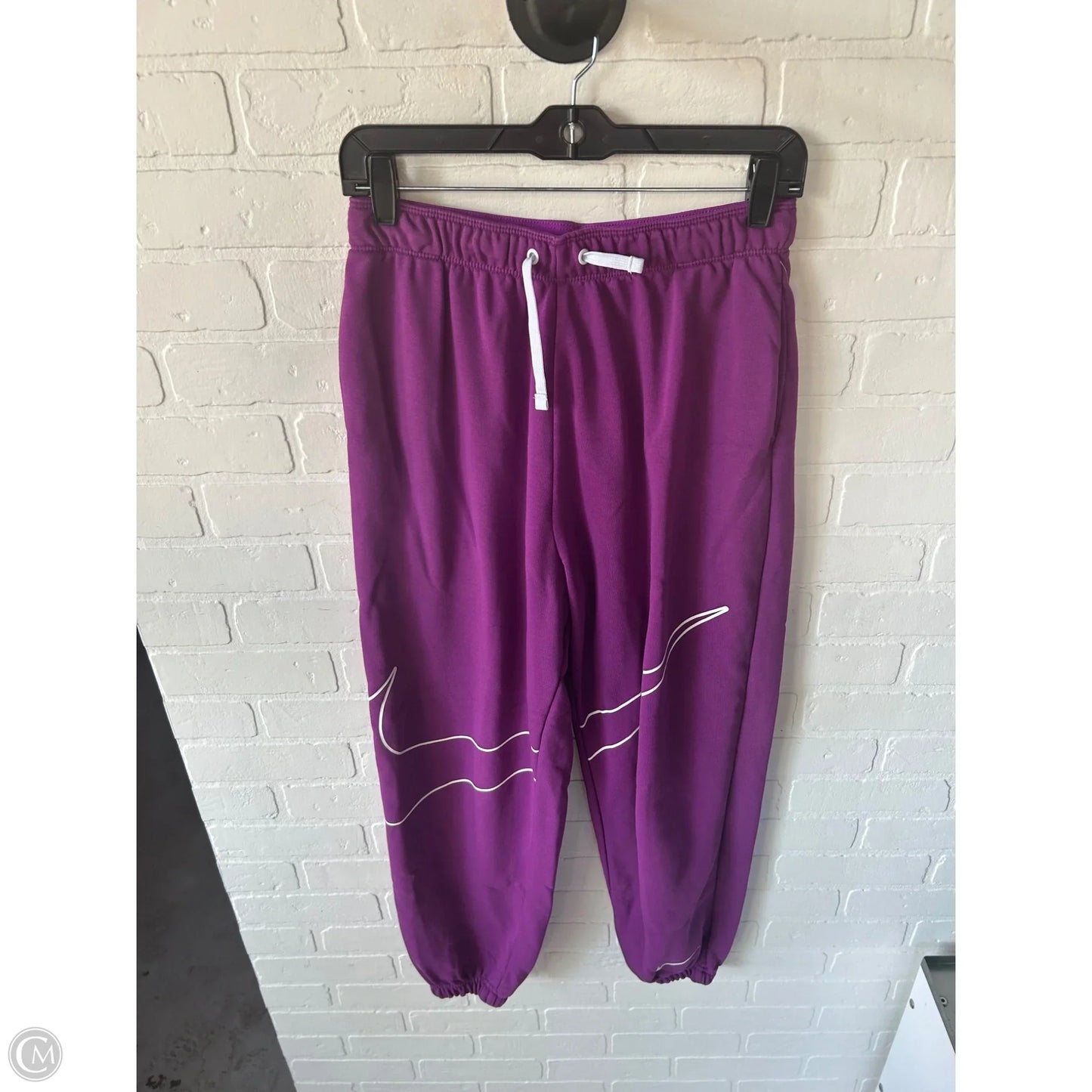 Athletic Pants By Nike In Purple, Size: 14