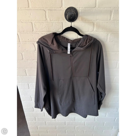 Athletic Sweatshirt Hoodie By Athleta In Grey, Size: S