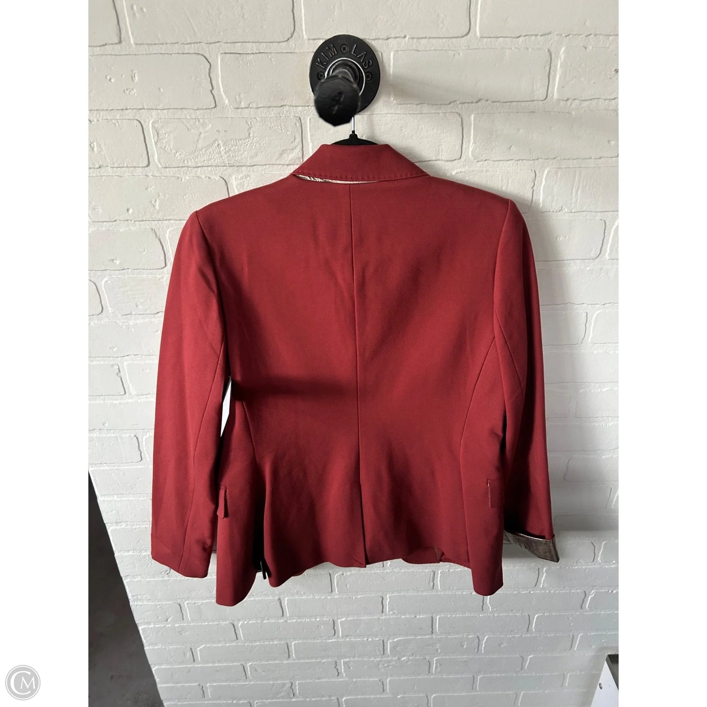 Blazer By White House Black Market In Orange & Red, Size: M