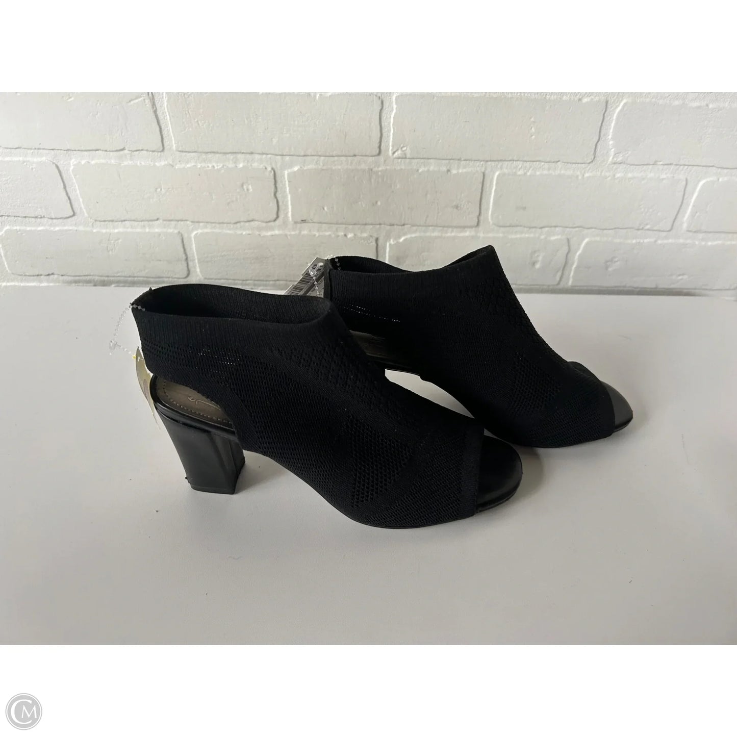 Sandals Heels Block By Impo In Black, Size: 7.5