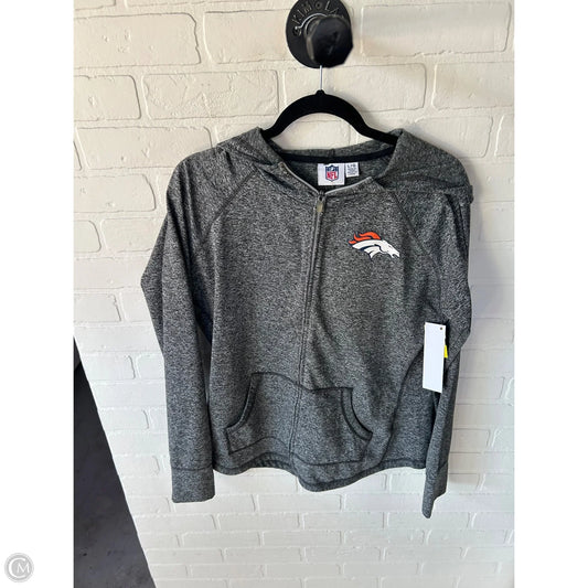 Top Long Sleeve By Nfl In Grey, Size: L