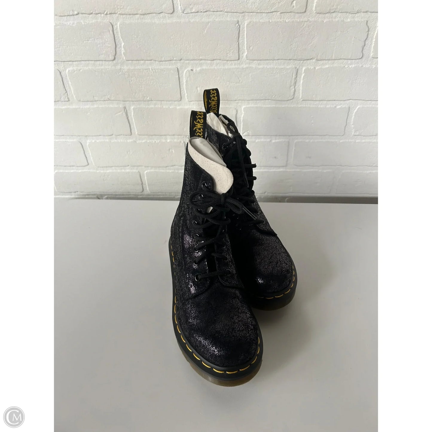 Boots Ankle Flats By Dr Martens In Black, Size: 7