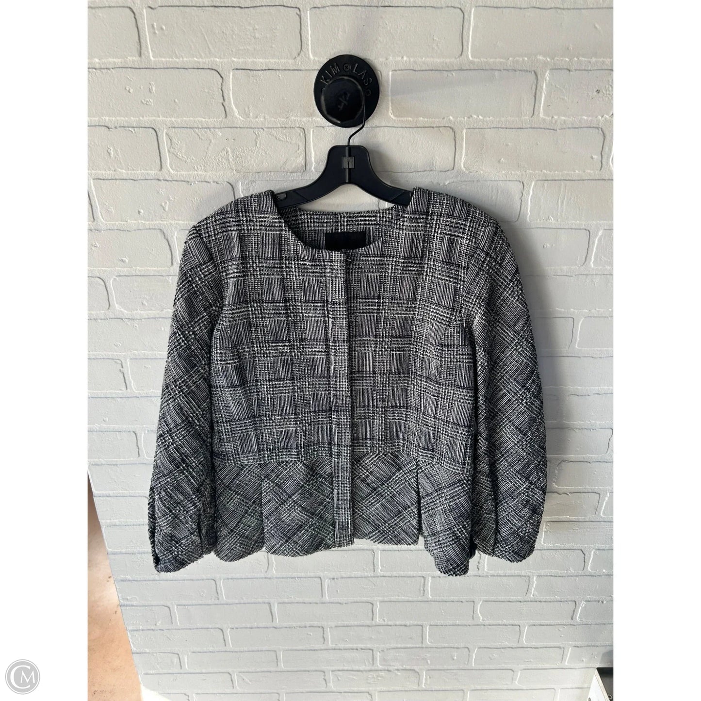 Blazer By Banana Republic In Black & White, Size: L