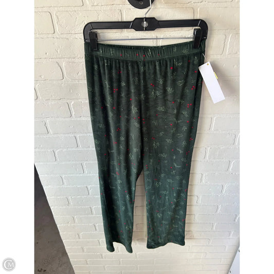 Pajama Pants By Gilligan And Omalley In Green & Red, Size: Xs