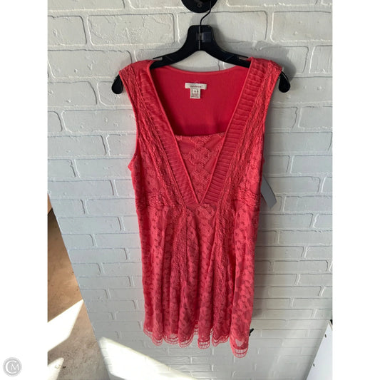 Dress Work By Sundance In Coral, Size: L