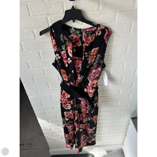 Jumpsuit By City Chic In Black & Pink, Size: M