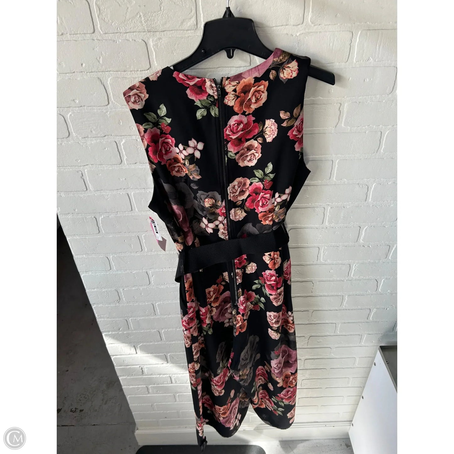 Jumpsuit By City Chic In Black & Pink, Size: M