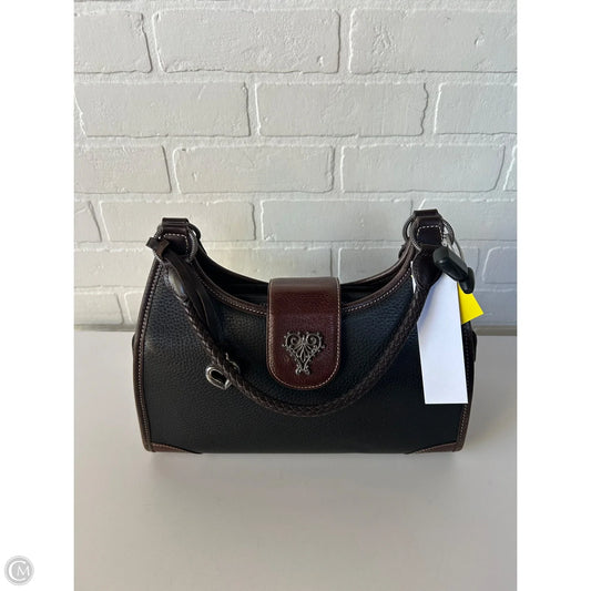 Handbag Leather By Brighton, Size: Medium